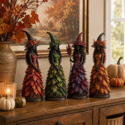 🔥LAST DAY 50% OFF - 🧙‍♀️Enchanted Autumn Witch Figurine (📦 Free Shipping)