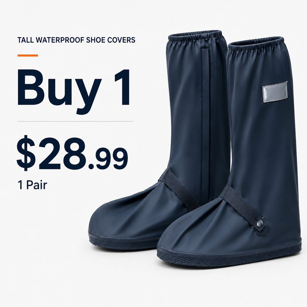 Varenloey® Foldable Waterproof Boot Covers – Stay Dry in Rain, Mud & Snow