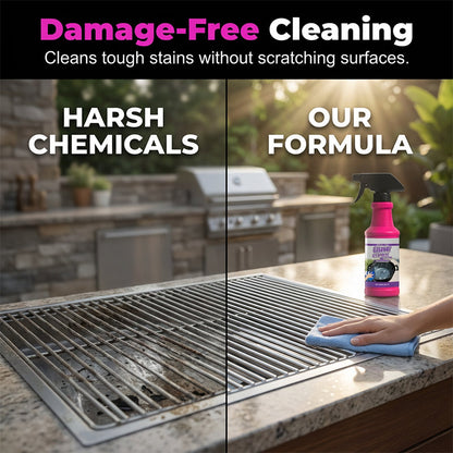 🔥Specialized Grill Cleaner — Heavy Grease, Gone Fast 🍢💦