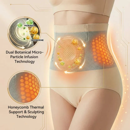 [🏆🏆 Official Brand Store] EINUVO®2026 Moringa & Berberine 4-In-1 Micro- Particle Sculpting & Fat-Burn Shorts